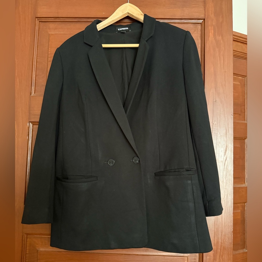 Express size L Black Women's Blazer